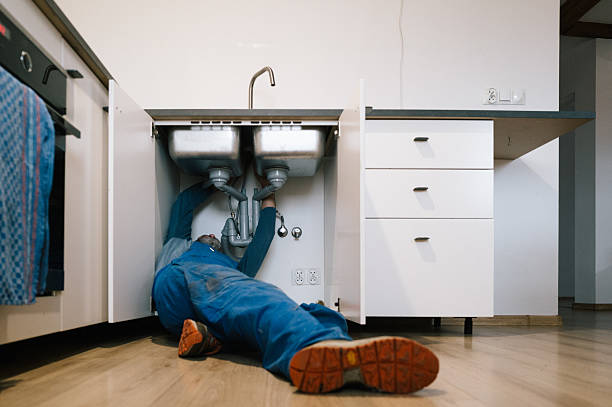Professional Drain Cleaning technician working in Hudsonville, MI